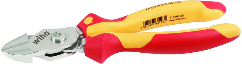 8" Insulated BiCut SuperCut Compound Cutters with Natural Brush Finish - All Tool & Supply