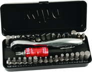 34PC COMPACT BIT SET W/REV RATCHET - All Tool & Supply