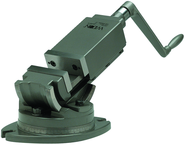 2-Axis Precision Angular Vise 4" Jaw Width, 1-1/2" Jaw Depth - All Tool & Supply