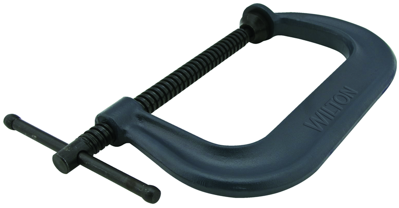 412, 400 Series C-Clamp, 2" - 12-1/4" Jaw Opening, 6-5/16" Throat Depth - All Tool & Supply