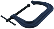 4406, 4400 Series Forged C-Clamp - Extra Deep-Throat, Regular-Duty, 0" - 6" Jaw Opening, 5" Throat Depth - All Tool & Supply