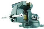 744, 740 Series Mechanics Vise - Swivel Base, 4" Jaw Width, 4-1/2" Jaw Opening, 3-7/8" Throat Depth - All Tool & Supply