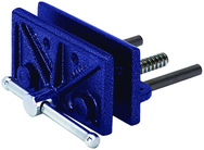 176, Light-Duty Woodworkers Vise - Mounted Base, 6-1/2" Jaw Width, 4-1/2" Maximum Jaw Opening - All Tool & Supply