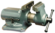 SBV-65, Super-Junior Vise, Swivel Base, 2-1/2" Jaw Width, 2-1/8" Jaw Opening - All Tool & Supply