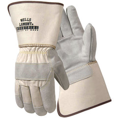 Size XL Leather Palm Gauntlet Cuff Glove Y3015XL - All Tool & Supply