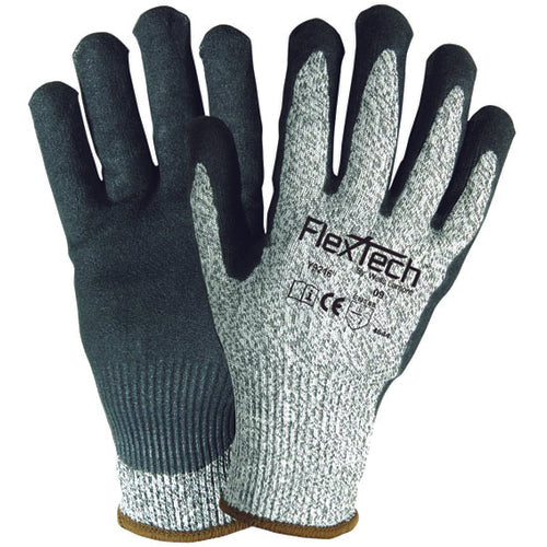 FLEXTECH Size S ANSI Cut 5 Nitrile Palm Glove Y9216S - All Tool & Supply