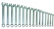 16 Piece Supercombo Wrench Set - High Polish Chrome Finish SAE; 1-5/16 - 2-1/2"; Tools Only - All Tool & Supply