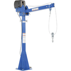 ‎AC Powered Lift Jib Crane 2K 3-5 Ft Boom