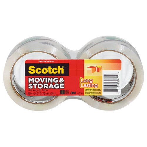 ‎Scotch Storage Packaging Tape 3650-2 1.88″ × 54.6 yd (48 mm × 50 m) - All Tool & Supply