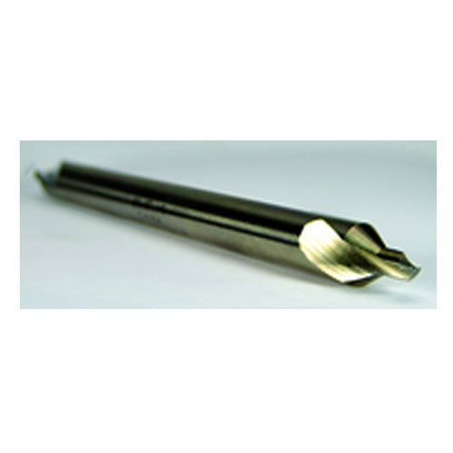 #1 × 3″ OAL 60 Degree HSS Long Combined Drill and Countersink Uncoated - All Tool & Supply