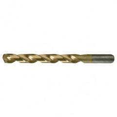 #15 RHS / RHC HSS-CO 8% (M42) 135 Degree Split Point Heavy Duty Cobalt Drill - TiN - All Tool & Supply