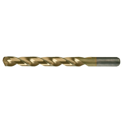 3/8 RHS / RHC HSS-CO 8% (M42) 135 Degree Split Point Heavy Duty Cobalt Drill - TiN