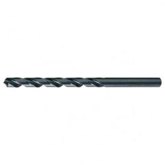 #1 RHS / RHC HSS 118 Degree Radial Point General Purpose Taper Length Drill - Steam Oxide - All Tool & Supply