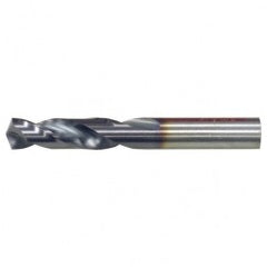 #12 RHS / RHC HSS-CO 8% (M42) 135 Degree Split Point Cobalt Heavy Duty Screw Machine Drill - TiCN - All Tool & Supply