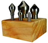 5 Pc. HSS Countersink & Deburring Tool Set - All Tool & Supply