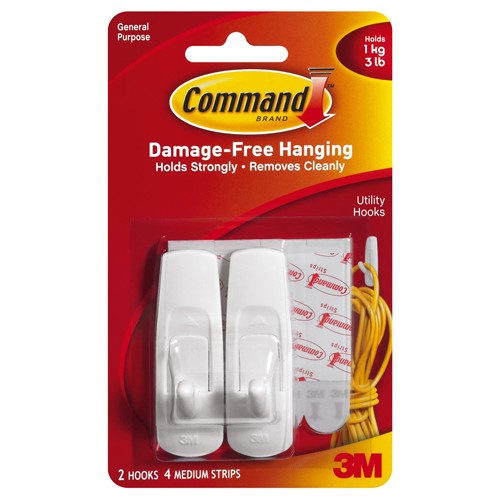 Command Medium Utility Hooks 17001CS - Exact Industrial Supply