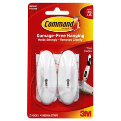 Command™ Medium Wire Hooks 17 - Exact Industrial Supply