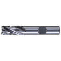 ‎1″ × 1″ × 1″ × 3-1/2″ RHS / RHC Solid Carbide Mult-Flute Square End High-Performance End Mill - TiAlN - Exact Industrial Supply