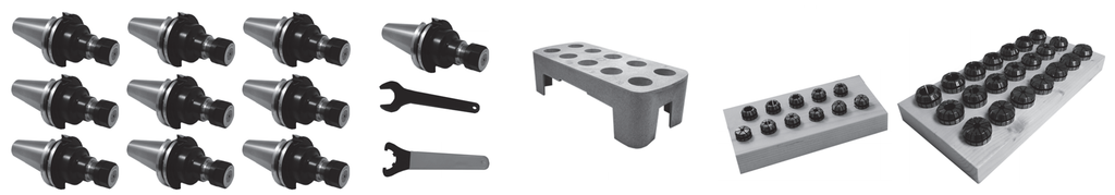 Toolholders  - CAT 40 Tooling Package - Part # C40-PKG - All Tool & Supply