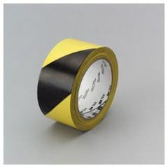 49X36 YDS 766 BLK/YLW HAZARD TAPE - All Tool & Supply