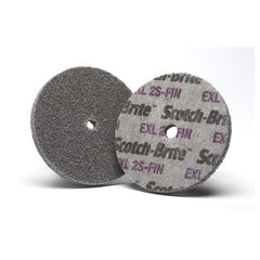 Scotch-Brite EXL Unitized Wheel XL-UW 2S Fine 3″ × 1/4″ × 1/4″ - All Tool & Supply