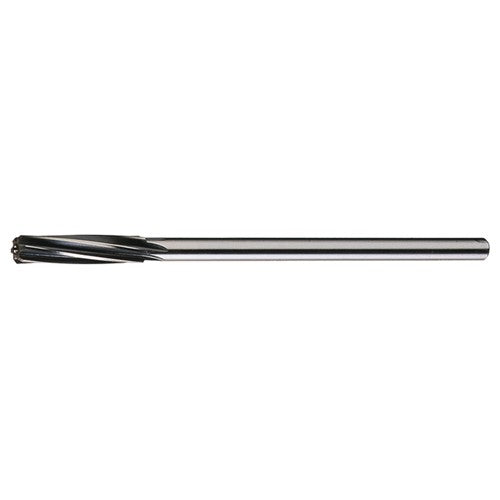 ‎1-1/8 RHS / RHC HSS Straight Shank Spiral Flute Reamer - Bright - Exact Industrial Supply