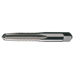 ‎1/4-28 UNF Flute Carbon Steel Standard Bottoming Chamfer Hand Tap- Bright - Exact Industrial Supply