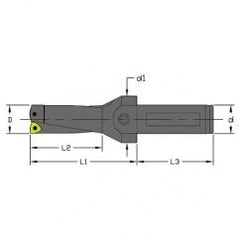 UD-1937-2D-150 2XD Indexable Drill - All Tool & Supply