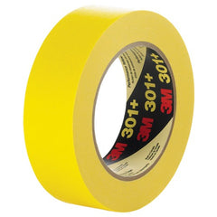 3M Performance Yellow Masking Tape 301+ 24 mm × 55 m - All Tool & Supply