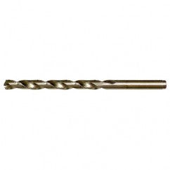 #17 RHS / RHC HSS-CO 8% (M42) 135 Degree Split Point Cobalt Heavy Duty Jobber Length Drill - Straw / Gold Oxide - All Tool & Supply