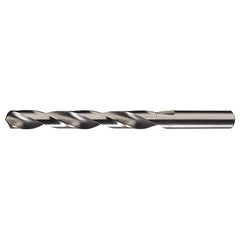 #24 RHS / RHC HSS 118 Degree Radial Point Low Helix Jobber Drill - Bright - Exact Industrial Supply