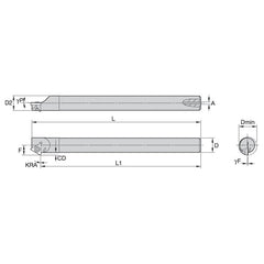 QSRI375545R WG STEEL SHANK BORING BAR - Exact Industrial Supply