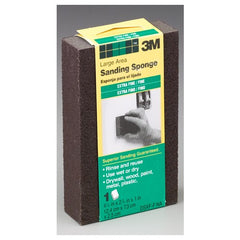 ‎3M General Purpose Sanding Sponge DSMC-ESF-10 2 7/8″ × 4 7/8″ × 1″ Dual Grit Medium/Coarse - All Tool & Supply