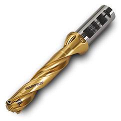 TD2200110C8R01 5xD Gold Twist Drill Body-Universal Flat Shank - All Tool & Supply