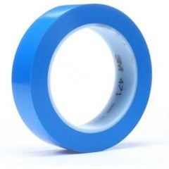 List 471 1" x 36 yds Vinyl Tape - Blue - All Tool & Supply