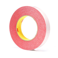 3M Double Coated Tape 9737R Red 24 mm × 55 m 3.5 mil - All Tool & Supply