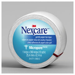 Nexcare Micropore Paper First Aid Tape 530-P1/2 1″ × 10 yds Wrapped - All Tool & Supply