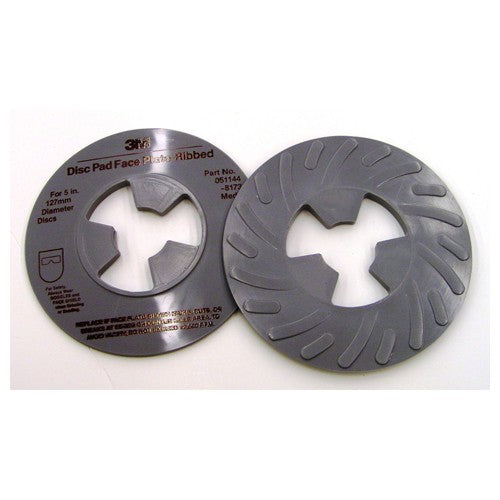 3M Disc Pad Face Plate Ribbed 81734 5″ Medium Gray - All Tool & Supply