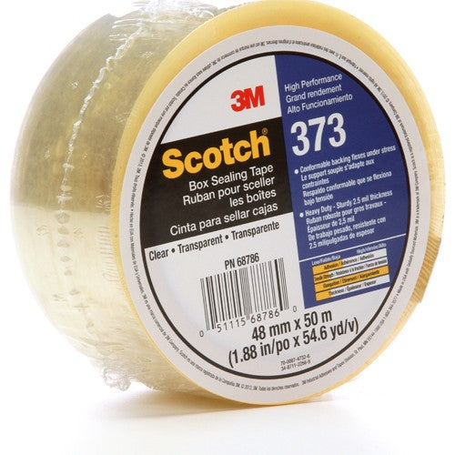 Scotch Box Sealing Tape 373 Clear 48 mm × 50 m - All Tool & Supply