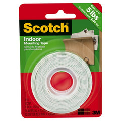 Scotch-Mount Indoor Double-Sided Mounting Tape 110H 1/2″ × 80″ - All Tool & Supply