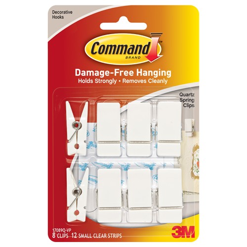 ‎Command Quartz Spring Clips 17089Q-8ES - Exact Industrial Supply