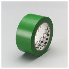 3M General Purpose Vinyl Tape 764 Green 1″ × 36 yd 5 mil Individually Wrapped Conveniently Packaged - All Tool & Supply