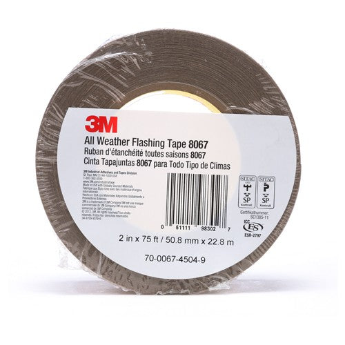 3M All Weather Flashing Tape 8067 Tan Non-Slit Liner 2″ × 75 Ft - All Tool & Supply