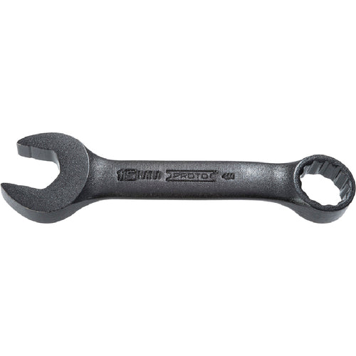 ‎Proto Black Oxide Metric Short Combination Wrench 15 mm - 12 Point - All Tool & Supply