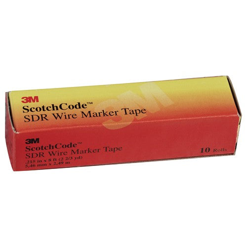 3M™ Wire Marker Tape Numbers 09383 SDR-50-59 - All Tool & Supply