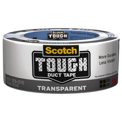 1.88 in × 20 yd (48 mm × 18,2 m) 6 Scotch(R) Tough Transparent Duct Alt Mfg # 98011 - All Tool & Supply