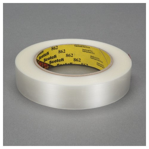 24 mm × 55 m Scotch Reinforced Strapping Tp Clear Alt Mfg # 88298 - All Tool & Supply