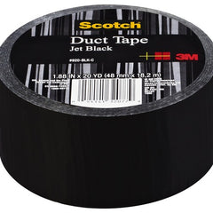 Scotch Duct Tape 920-BLK-C 1.88″ × 20 yd (48 mm × 18 2 m) Black - All Tool & Supply