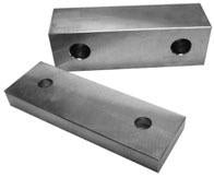 Machined Aluminum Vice Jaws - SBM - Part #  VJ-6A120202M - All Tool & Supply