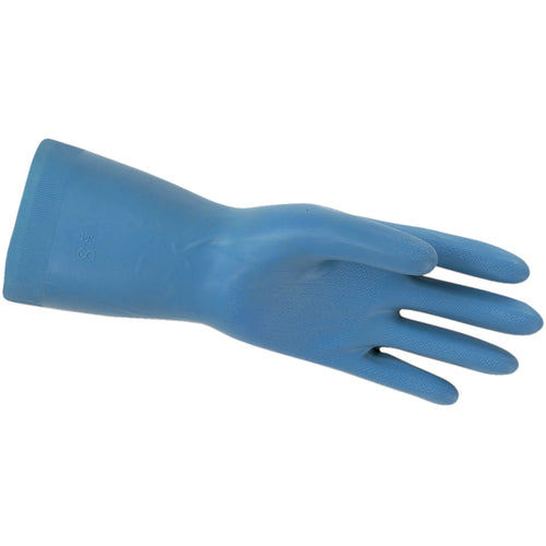 Flock Lined Blue Latex